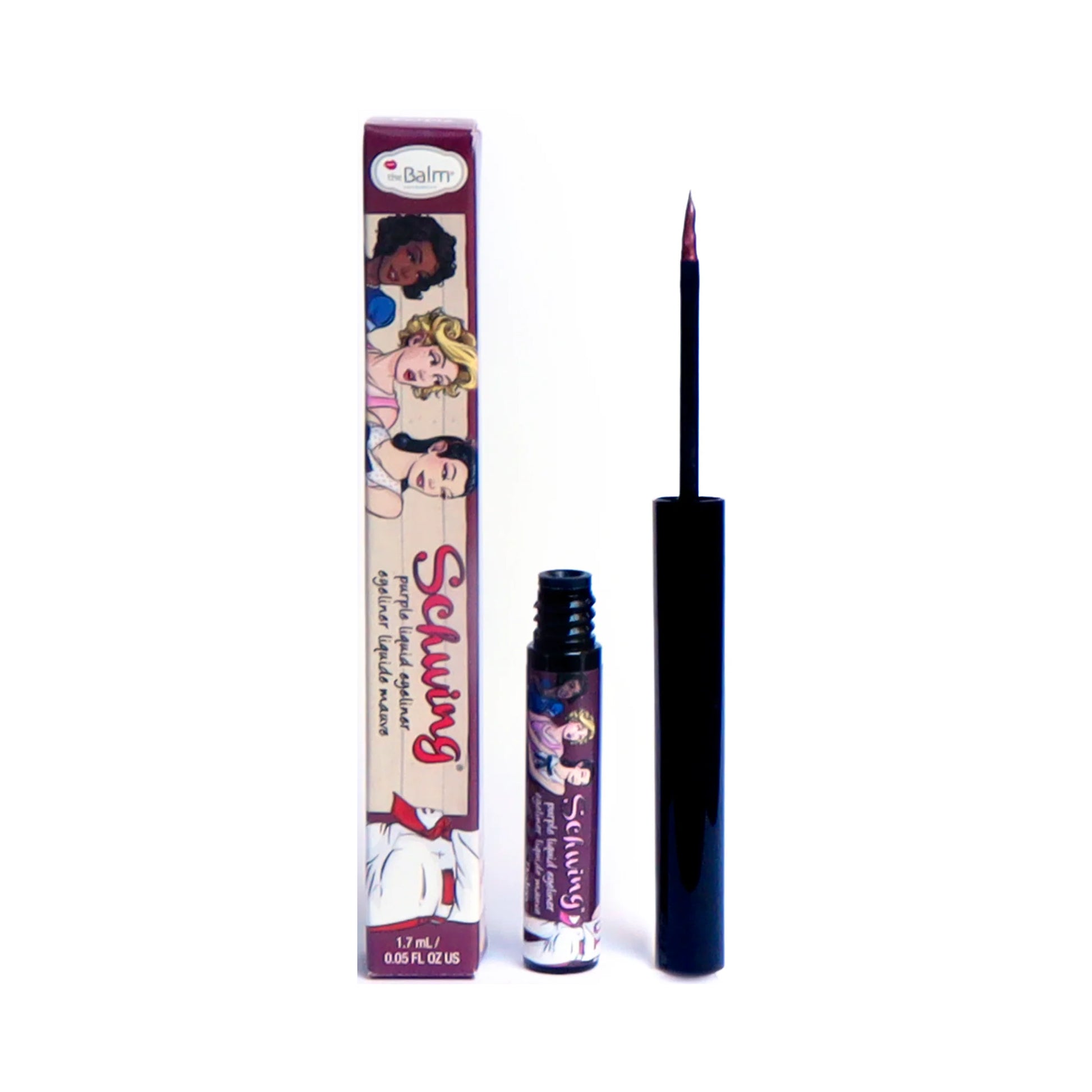 theBalm Schwing Liquid Eyeliner Purple