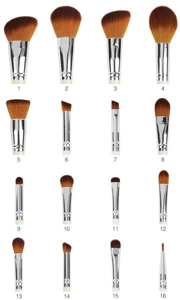 Coastal Scents Pearl Brush Set