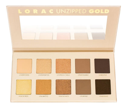 LORAC Unzipped Gold Palette