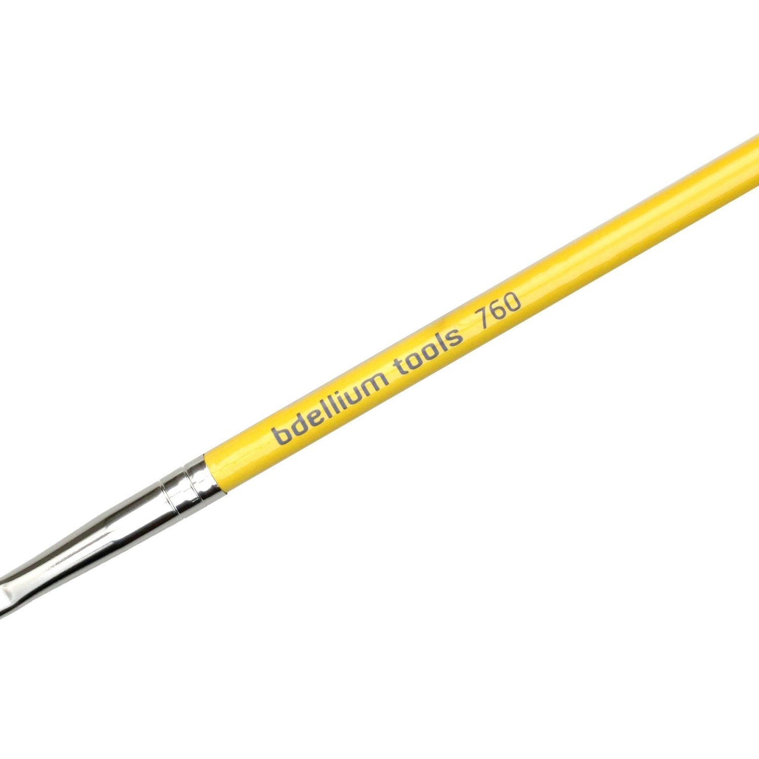 BDellium Tools Professional Antibacterial Makeup Brush Studio Line Liner Brow 760 Yellow Body