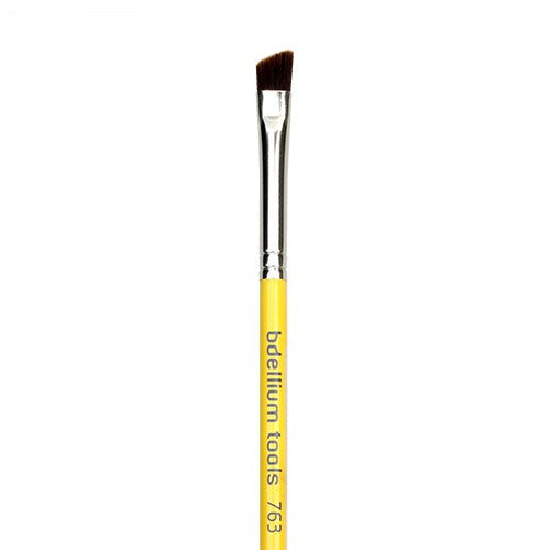 BDellium Tools Studio Line 763 Angled Brow Brush Yellow Head