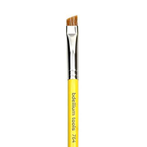 BDellium Tools Studio Line 764 Bold Angled Brow Brush Yellow Head