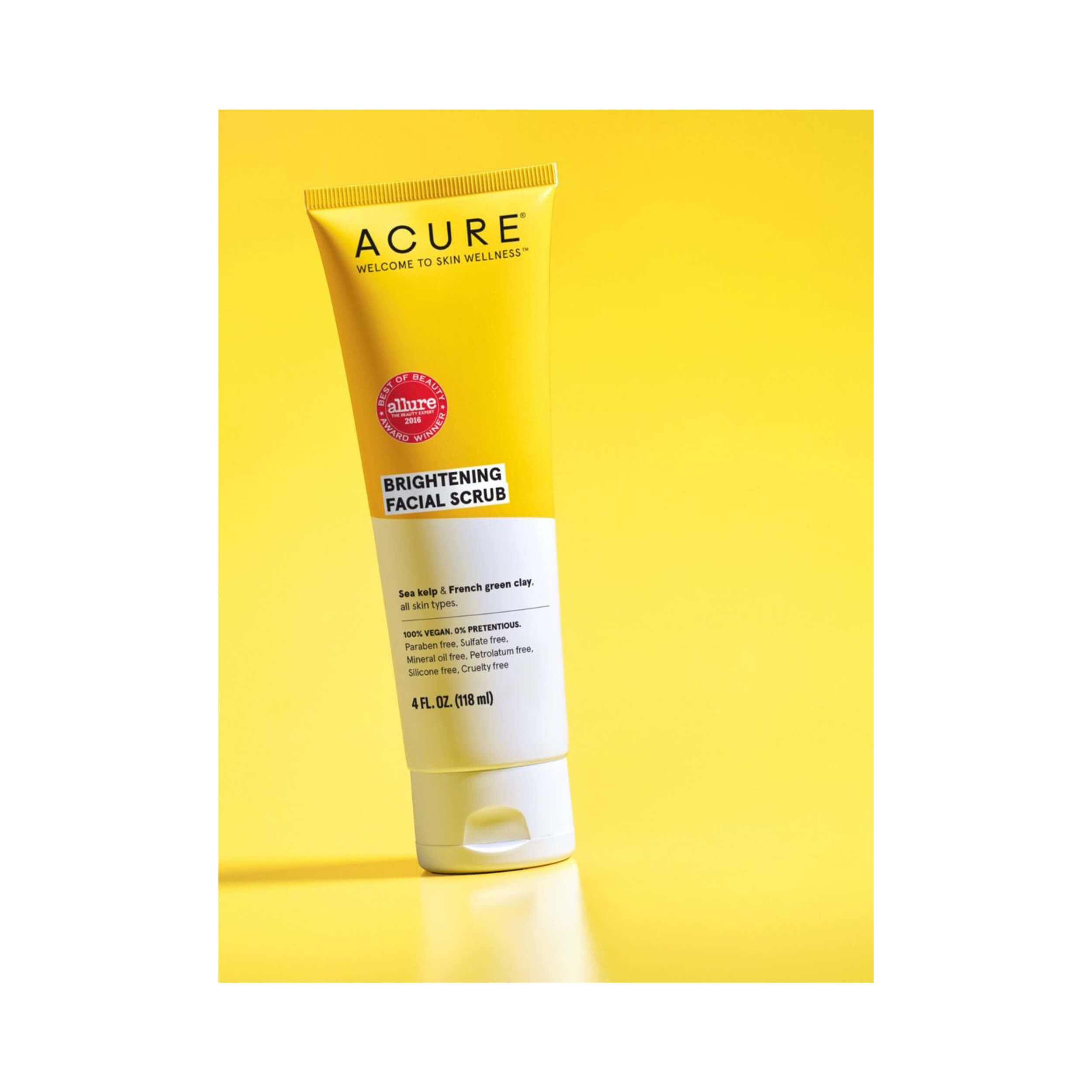 Acure Brightening Facial Scrub 118 mL