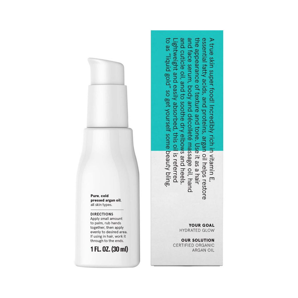 Acure The Essentials Moroccan Argan Oil 30ml Back