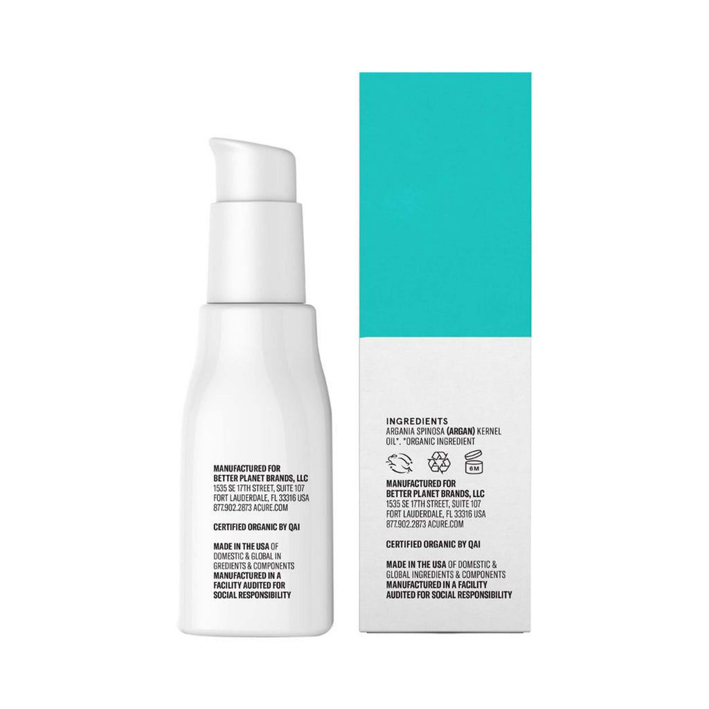 Acure The Essentials Moroccan Argan Oil 30ml Side 2