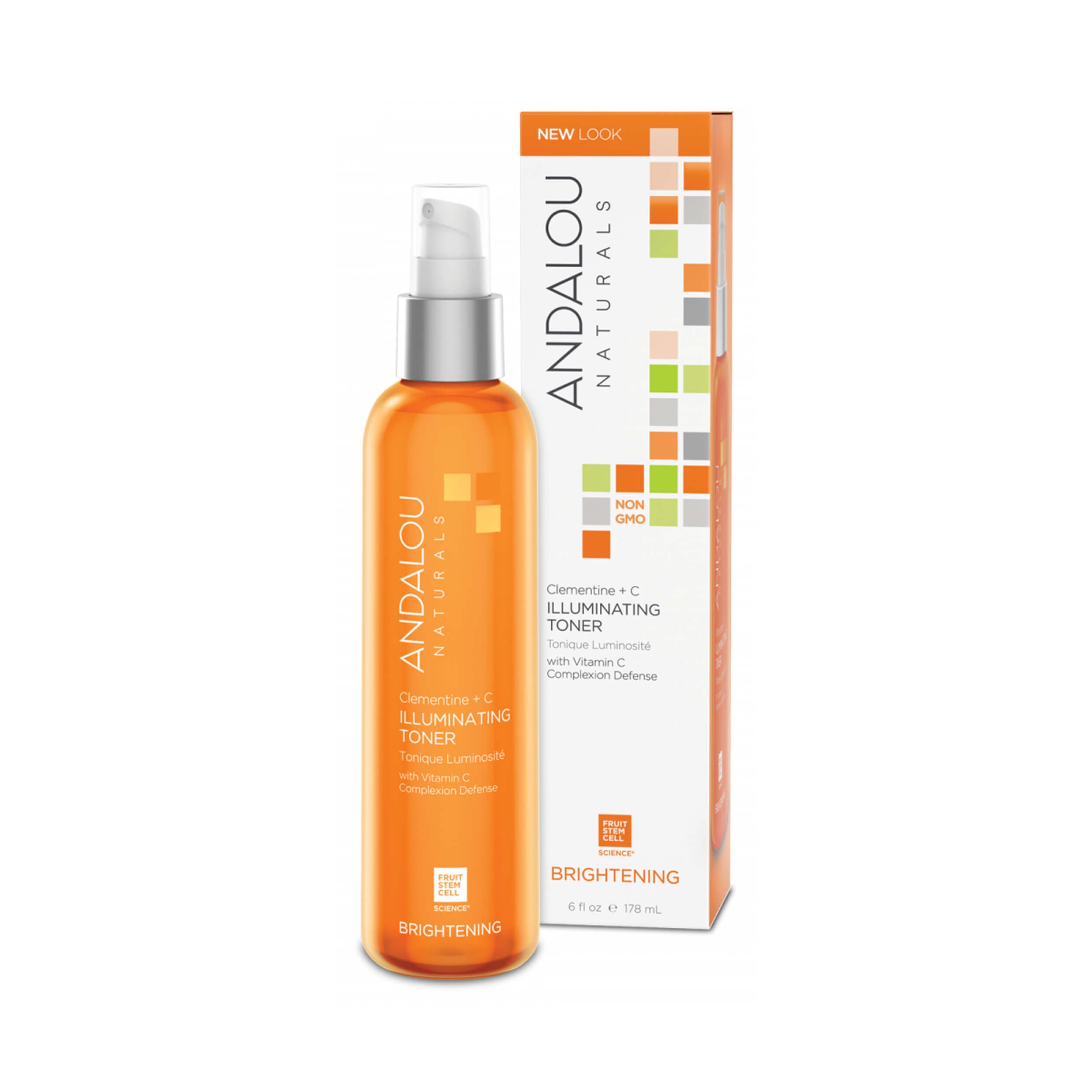 Andalou Naturals Brightening Clementine + C Illuminating Toner 178mL