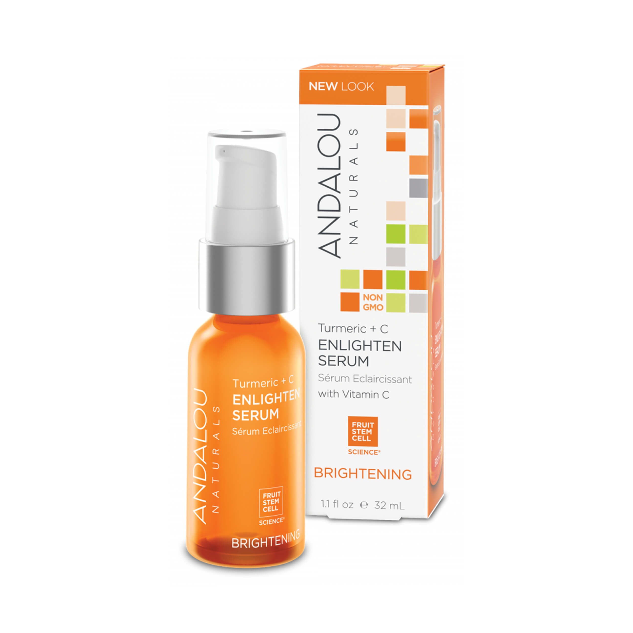 Andalou Naturals Brightening Turmeric + C Enlighten Serum 32mL