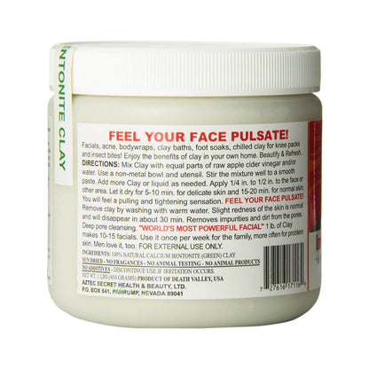 Aztec Secret Indian Healing Clay Deep Pore Cleansing 1 lb 454g