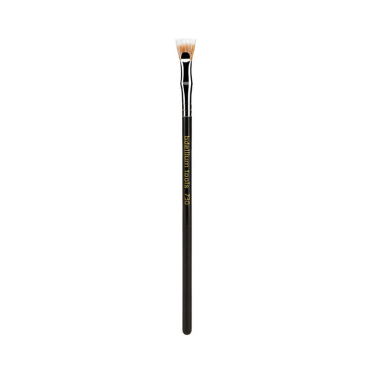 BDellium Tools Maestro Line 730 Bent Mascara Fan Brush Black