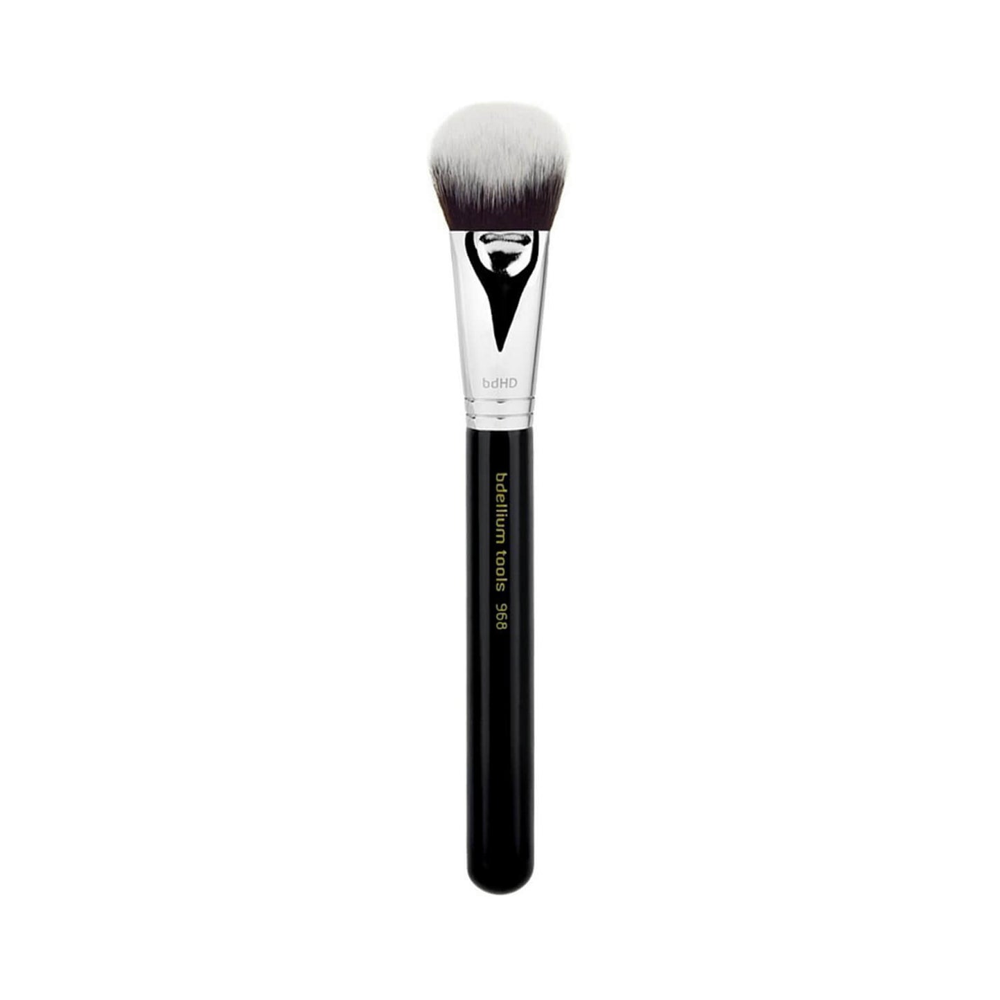 BDellium Tools Maestro Line 968 BDHD Phase II Small Foundation Contour Brush Black