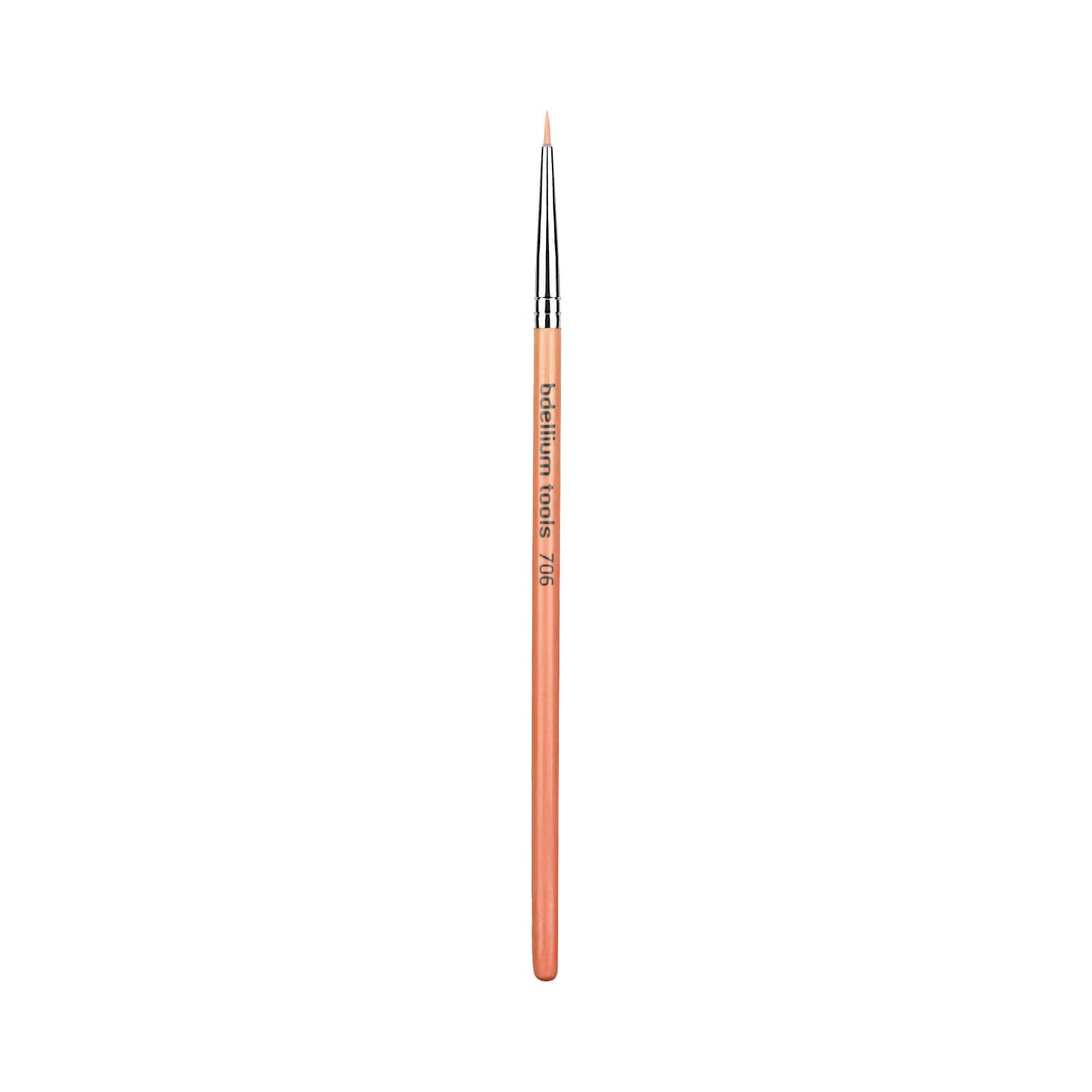 BDellium Tools Pink Bambu 706 Fine Point Eyeliner brush Pink