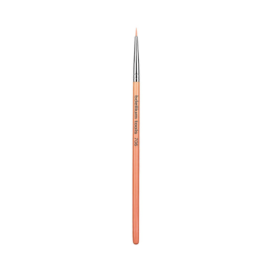 BDellium Tools Pink Bambu 706 Fine Point Eyeliner brush Pink