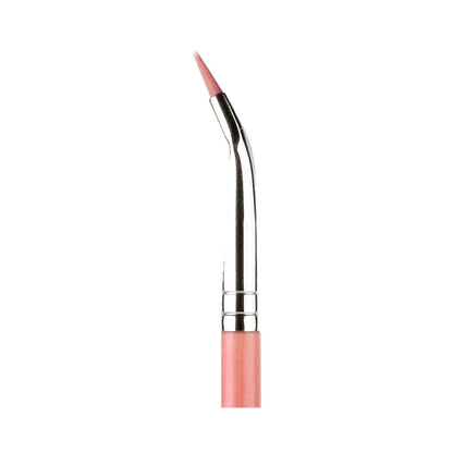 BDellium Tools Pink Bambu 708 Bent Eyeliner Brush Pink