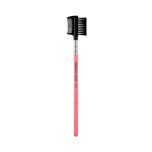 BDellium Tools Pink Bambu 722 Comb/Brow Brush Pink