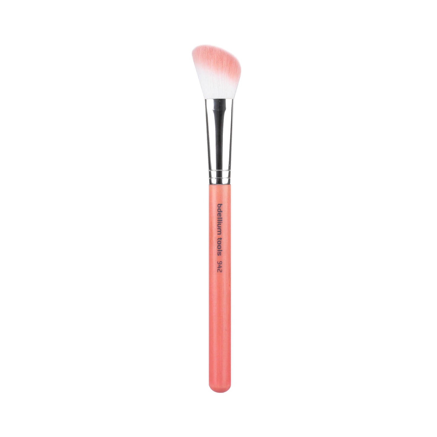 BDellium Tools Pink Bambu 942 Slanted Contour Brush Pink