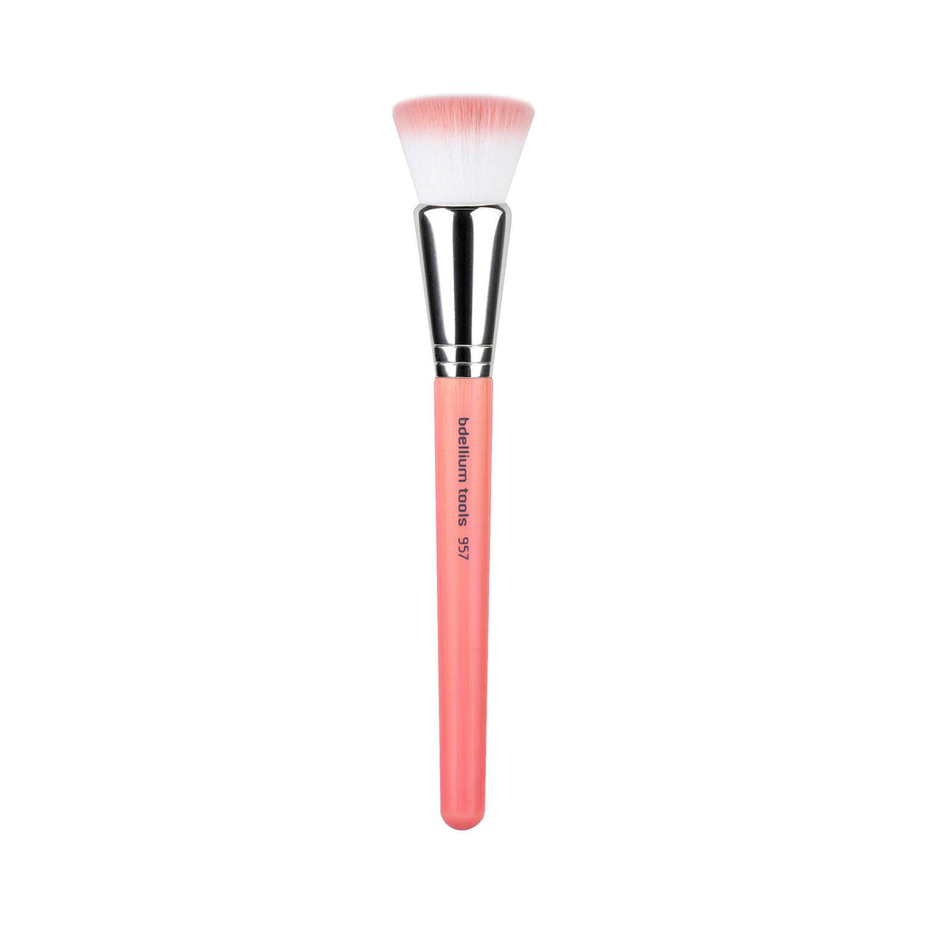 BDellium Tools Pink Bambu 957 Precision Kabuki Brush Pink
