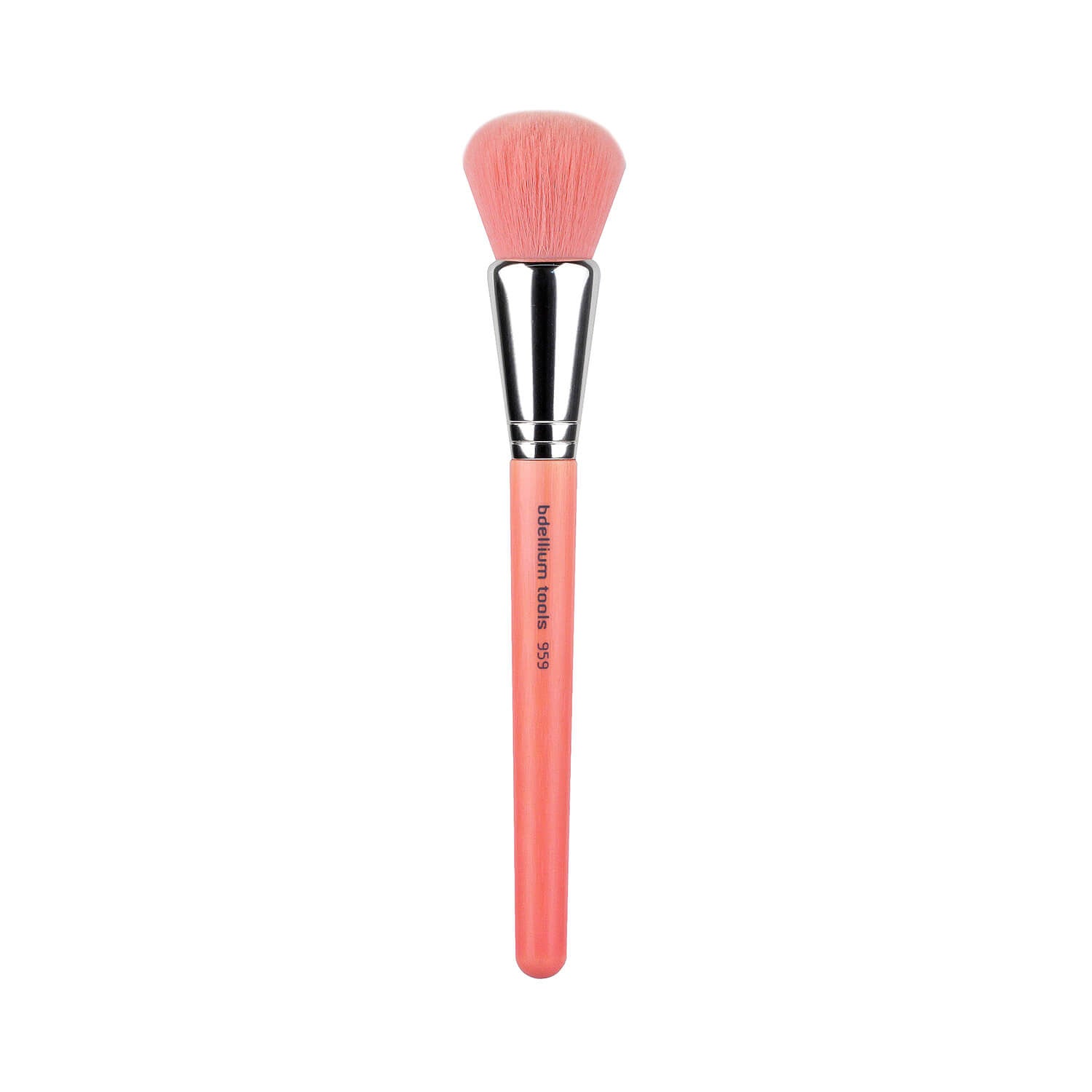 BDellium Tools Pink Bambu 959 Powder Blending Brush Pink