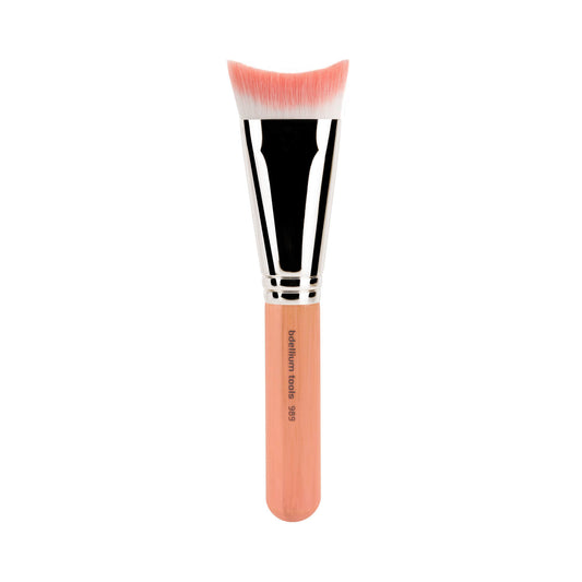 BDellium Tools Pink Bambu 989 Inverted Face Blending Brush Pink