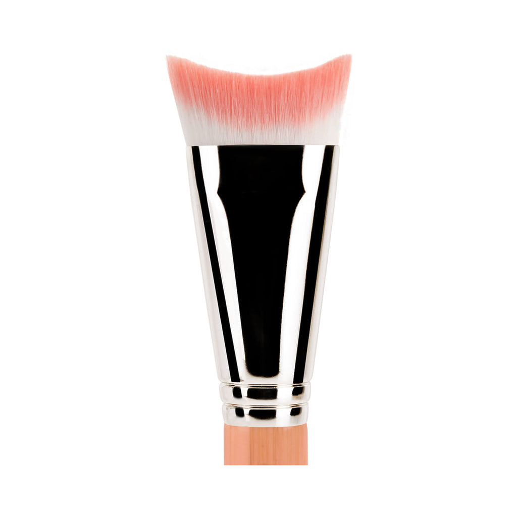 BDellium Tools Pink Bambu 989 Inverted Face Blending Brush Pink