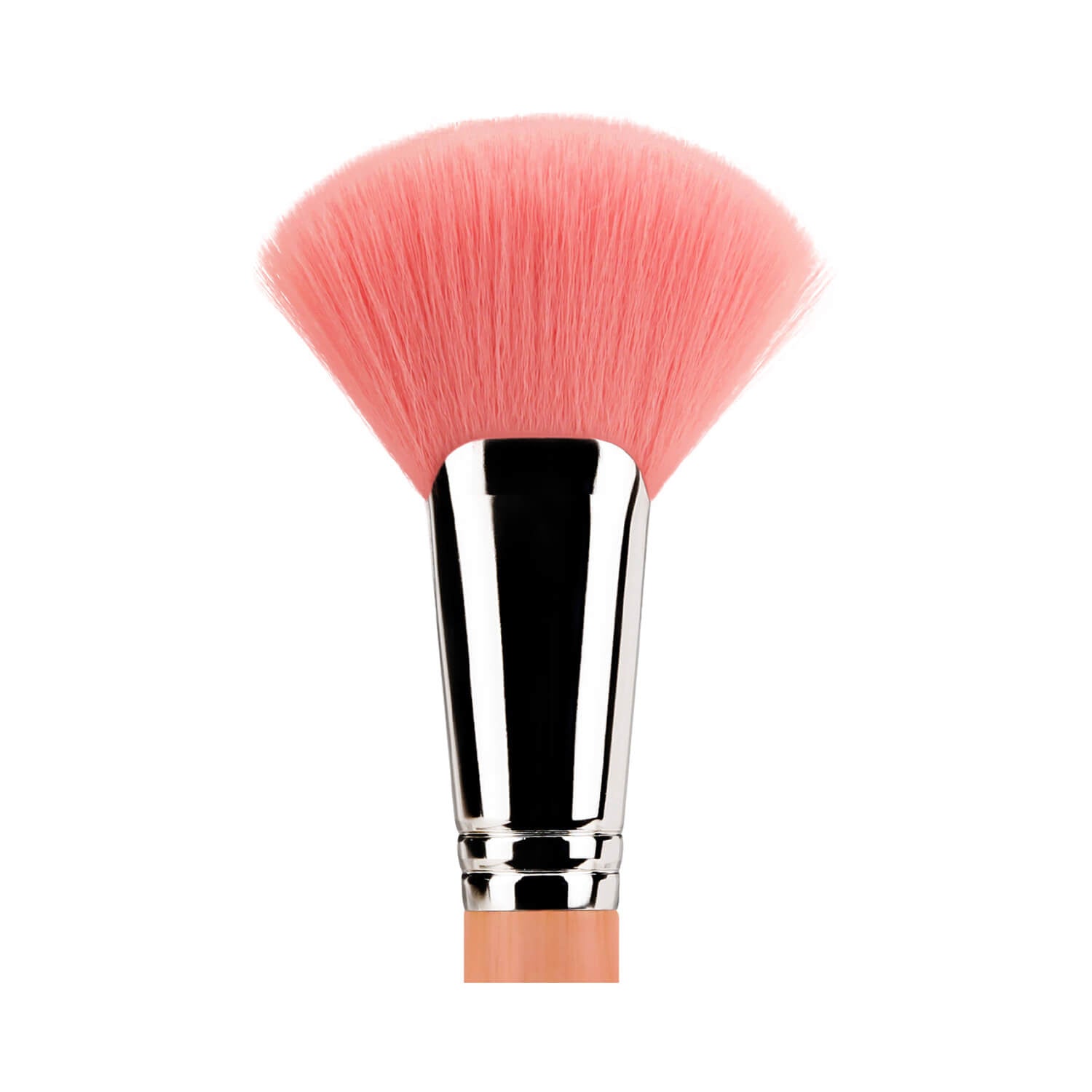 BDellium Tools Pink Bambu 991 Face Fan Brush Pink