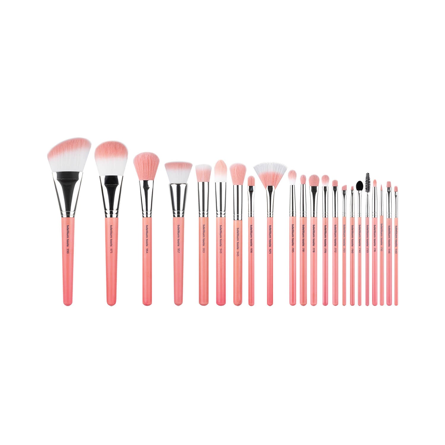 BDellium Tools Pink Bambu Deluxe 22pc with Roll-up Pouch