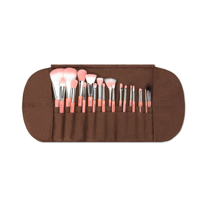 BDellium Tools Pink Bambu Deluxe 22pc with Roll-up Pouch