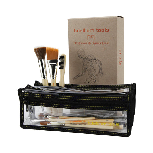 BDellium Tools SFX Brush Set 12 pc. with Double Pouch 1st Collection