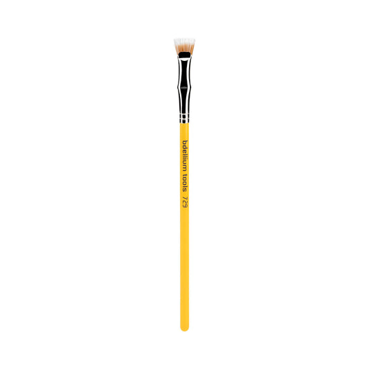 BDellium Tools Studio Line 729 Duet Fiber Bent Mascara Fan Brush