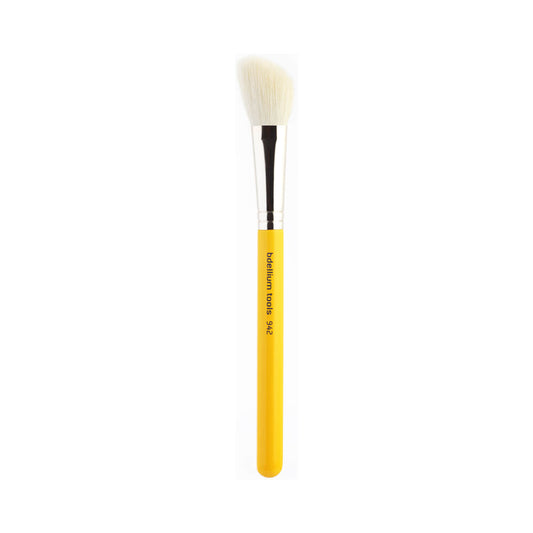 BDellium Tools Studio Line 942 Slanted Contour Brush Yellow