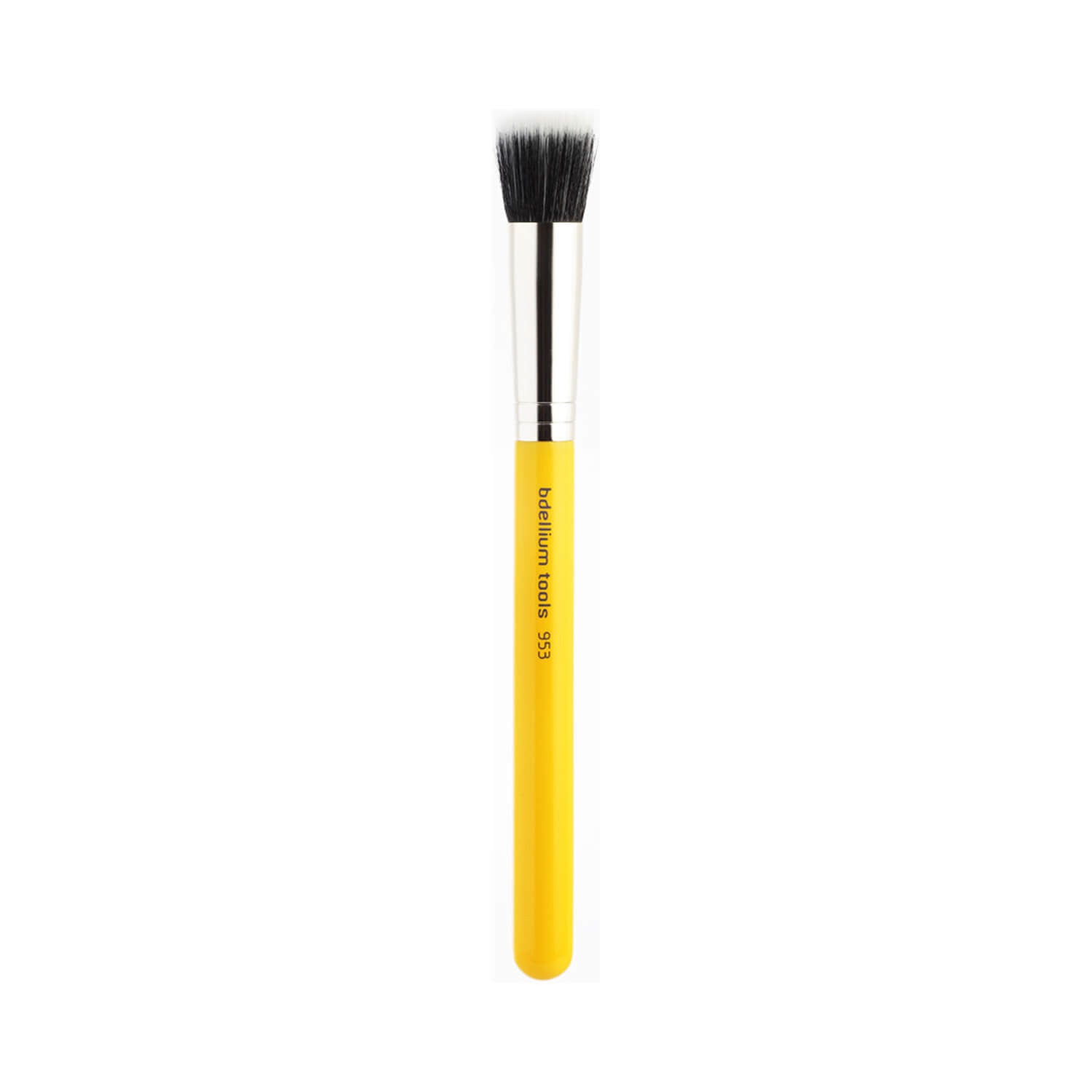 BDellium Tools Studio Line 953 Duet Fiber Foundation Brush Yellow
