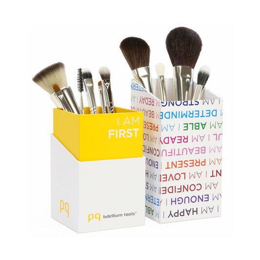 BDellium Tools Studio Line I AM FIRST 10pc. Brush Set with Brush Holder 2nd Edition