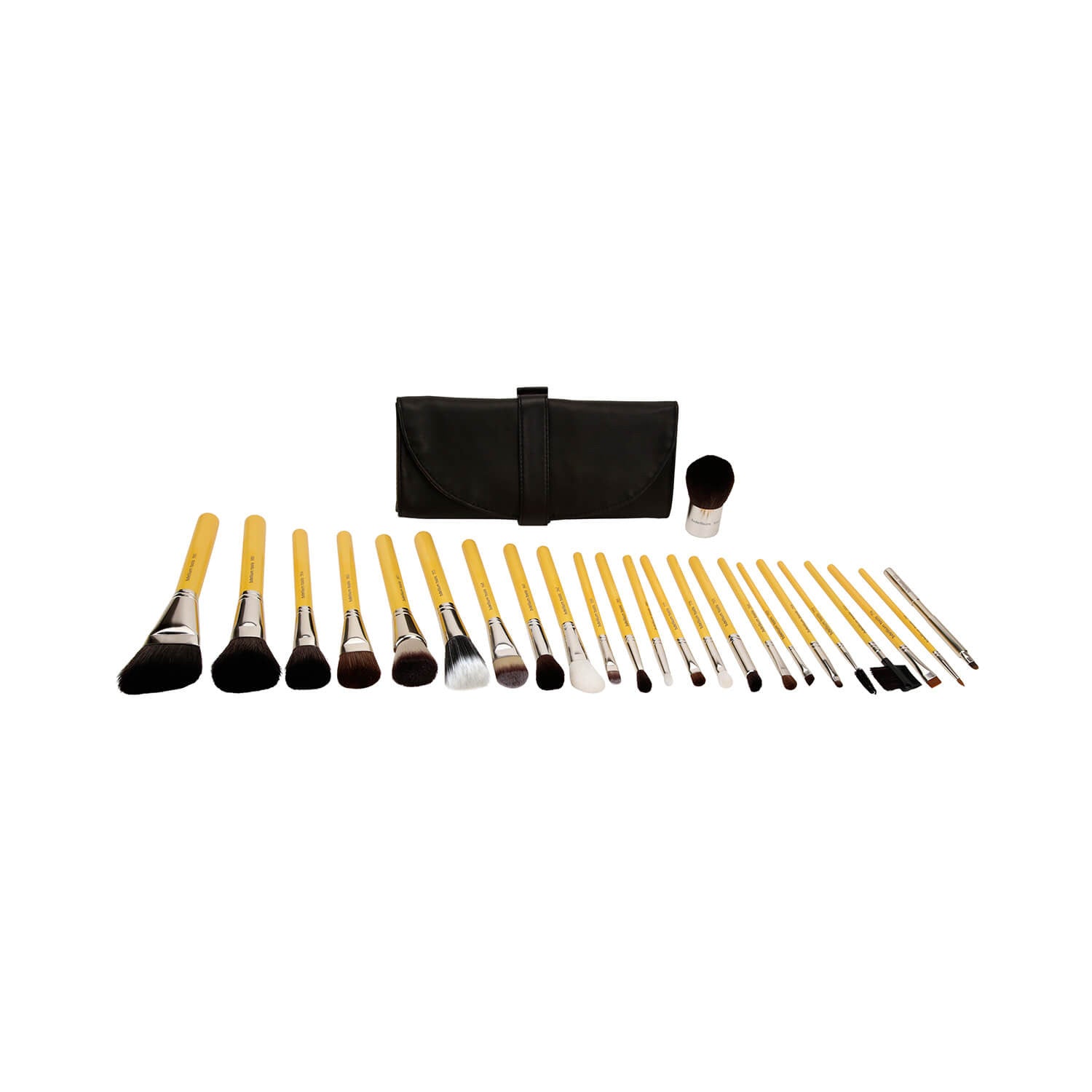 BDellium Tools Studio Luxury 24pc. Brush Set with Roll-up Pouch
