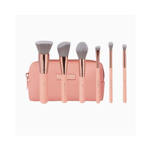 BH Cosmetics Petite Chic 6 Piece Mini Brush Set with Bag