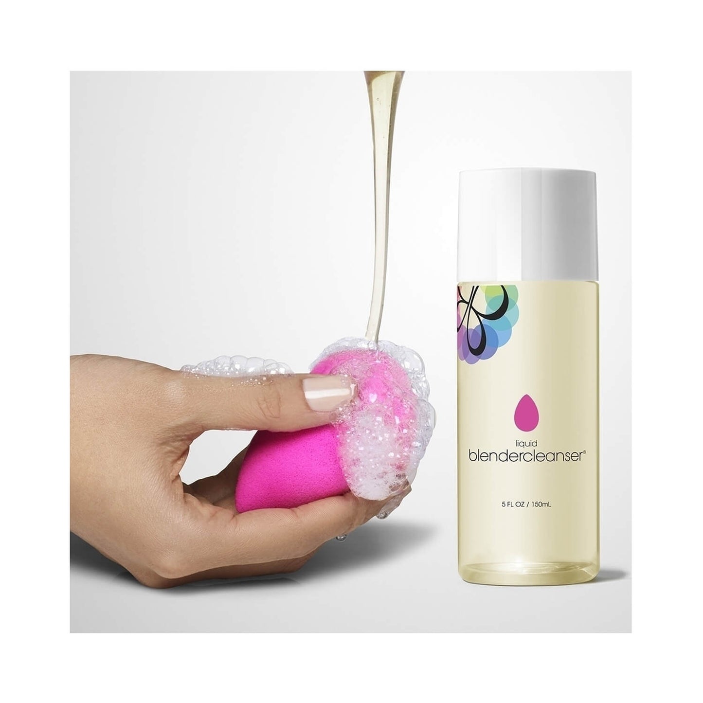 Beautyblender Liquid Blendercleanser 150ml Hand Model