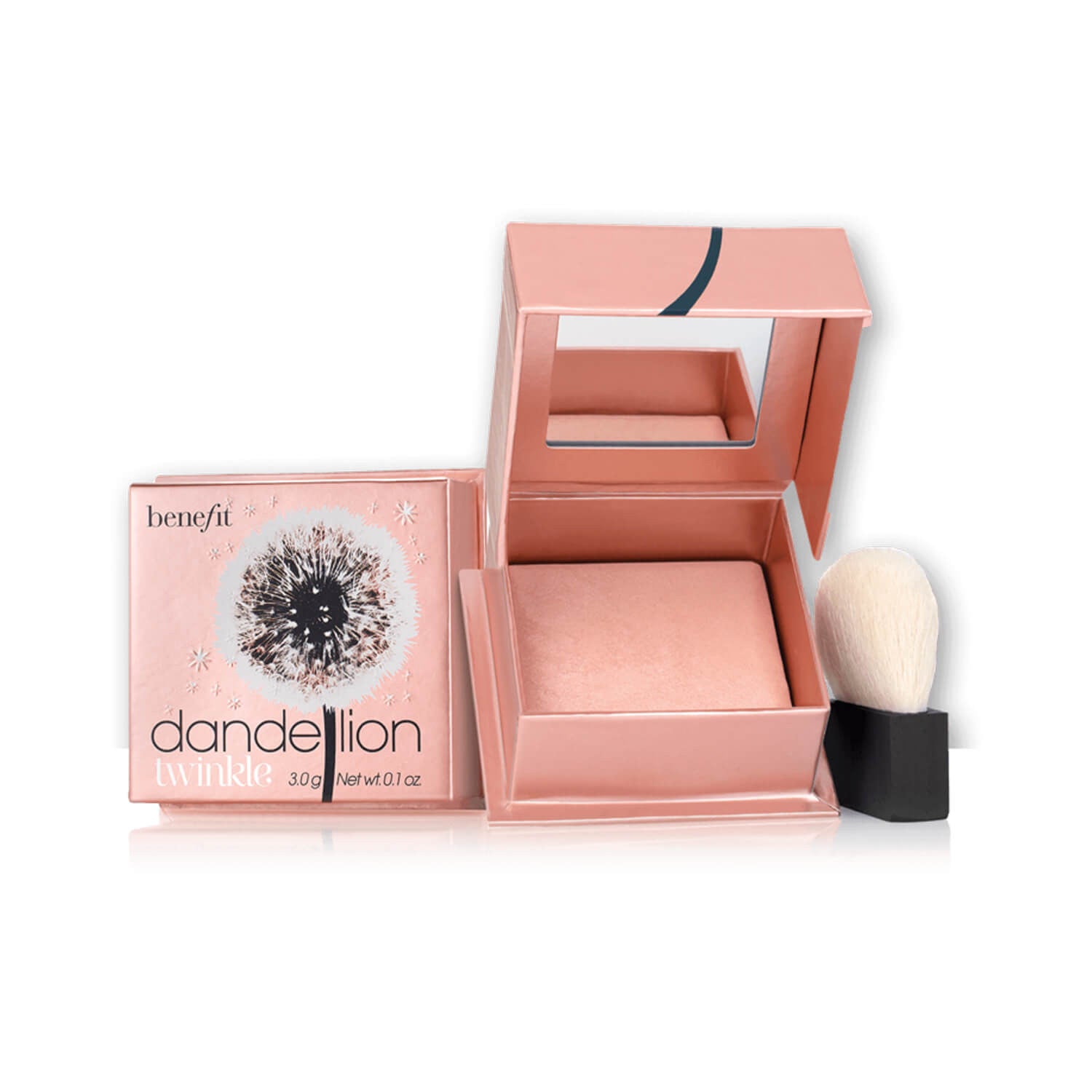 Benefit Cosmetics Dandelion Twinkle Powder Highlighter nude-pink powder highlighter & luminiser