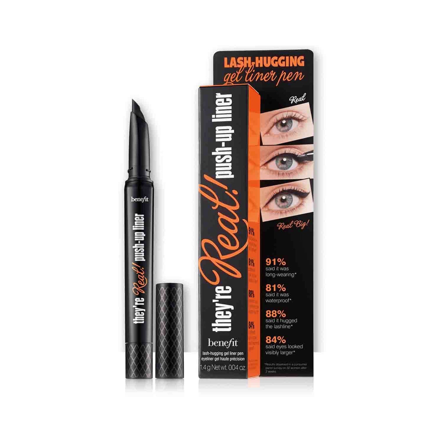 Benefit Cosmetics They're Real! Gel Eyeliner Pen Beyond Black