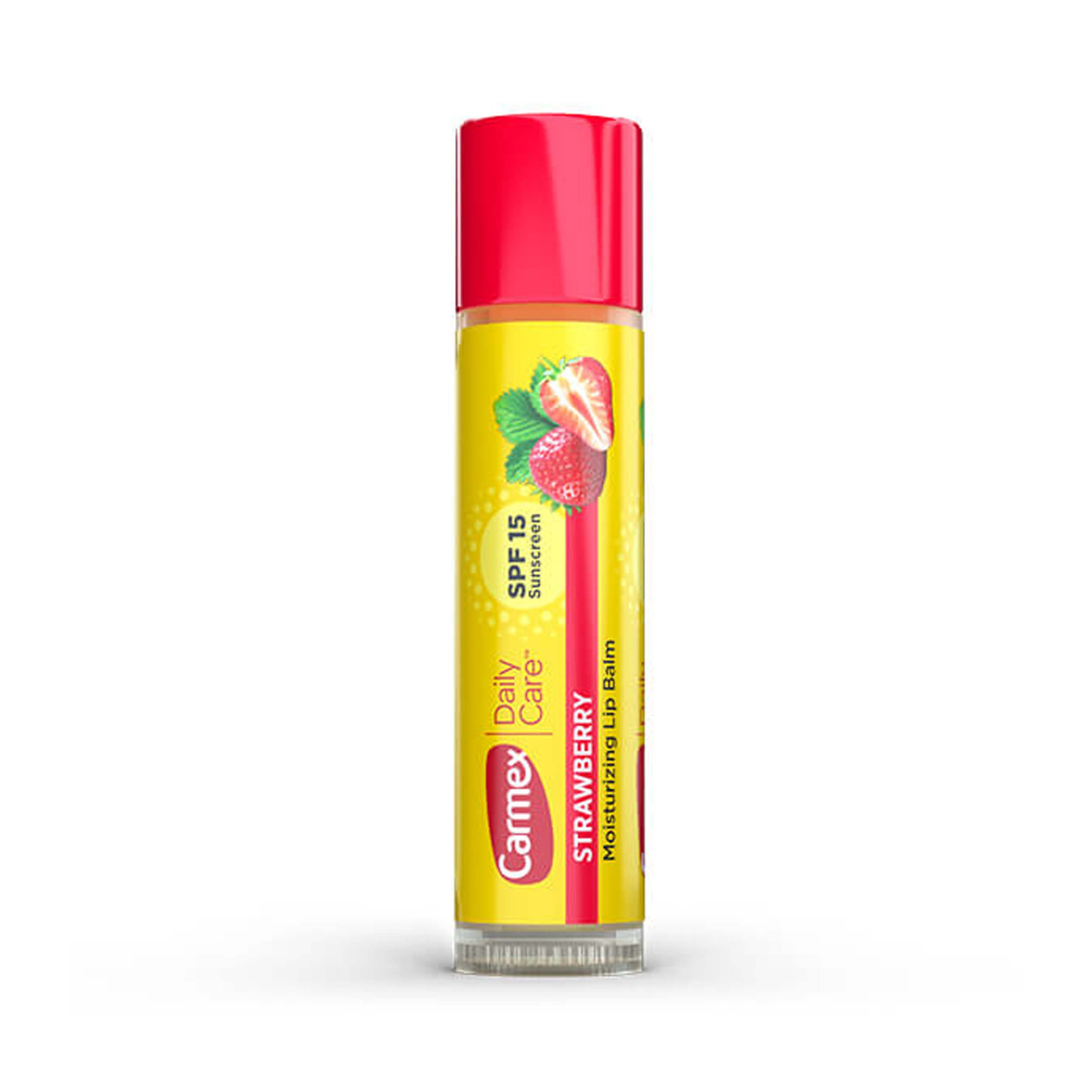 Carmex Daily Care Lip Balm Medicated SPF 15 Strawberry