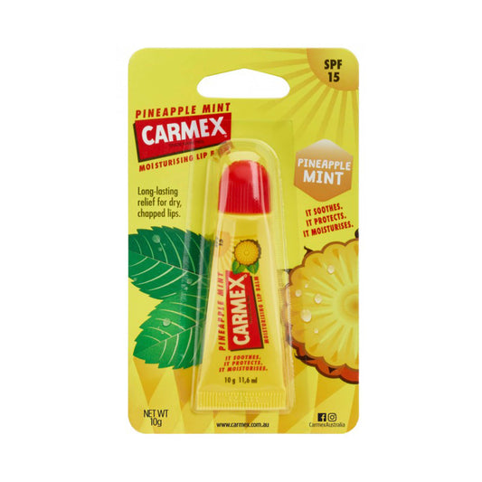 Carmex Lip Balm Pineapple Mint Tube SPF 15 10 g