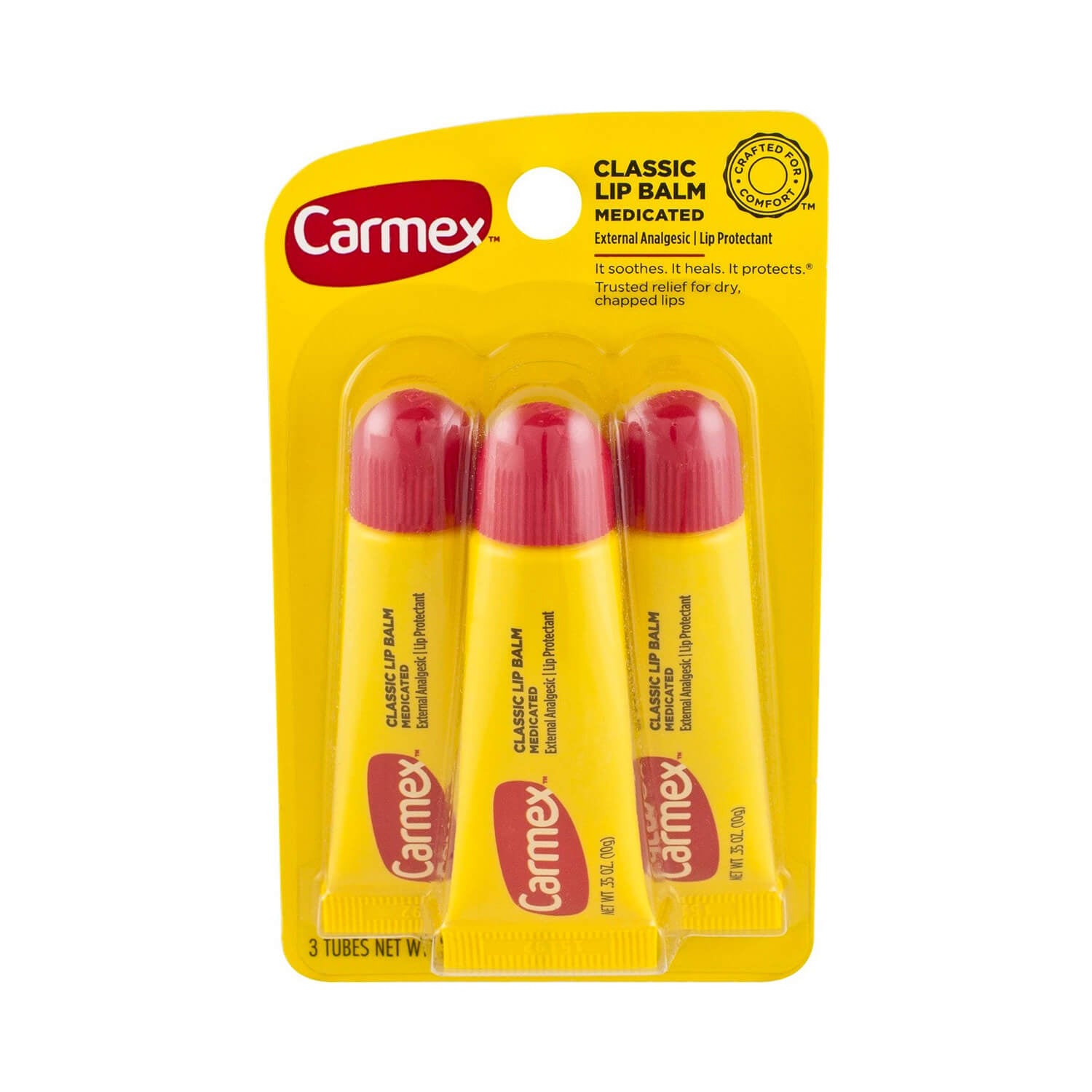 Carmex Lip Balm Tube Original Value Pack