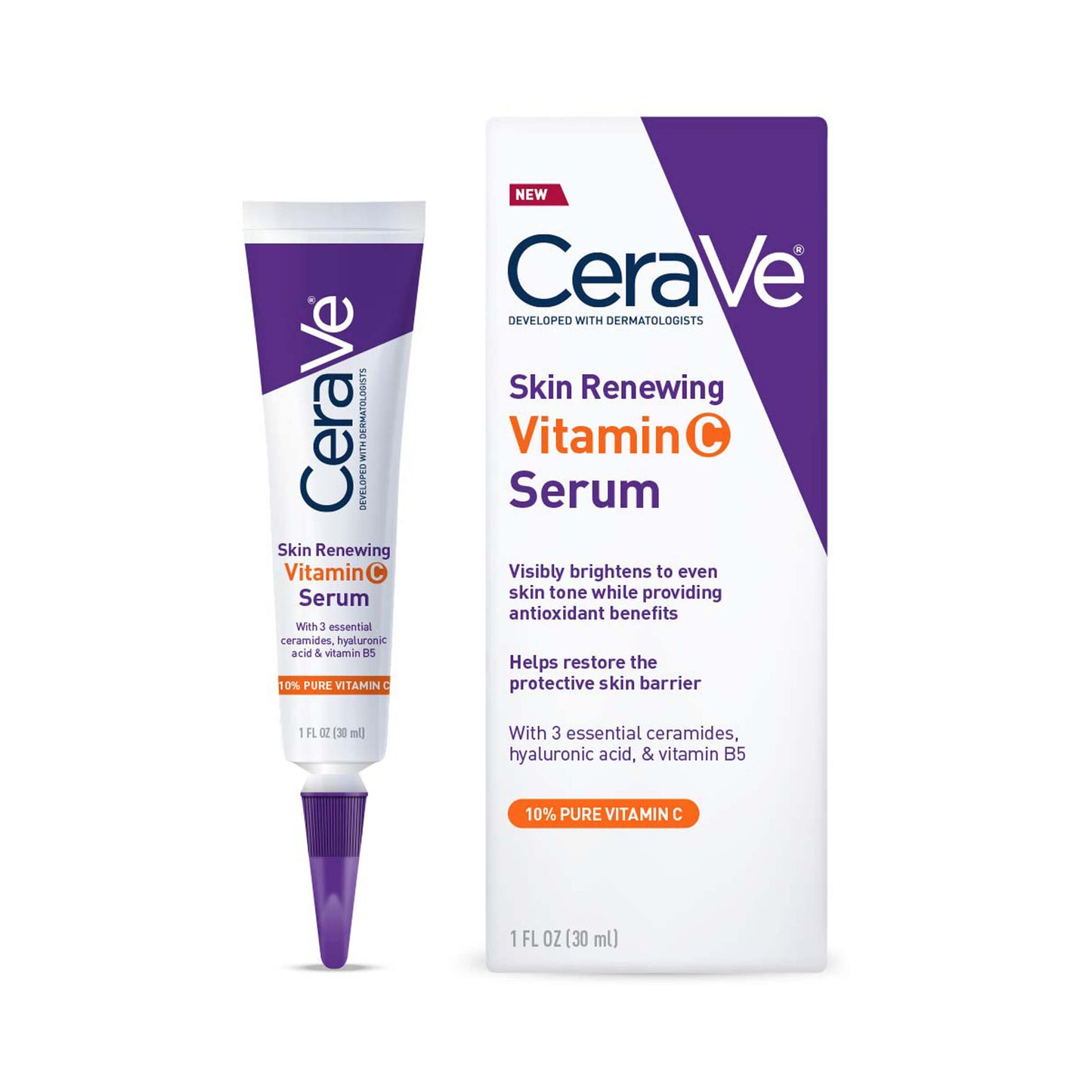 CeraVe Skin Renewing Vitamin C Serum 30 mL