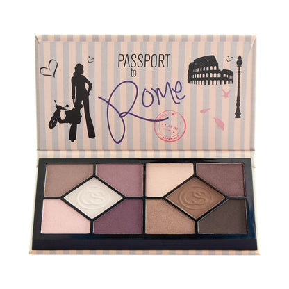 Coastal Scents Passport Eyeshadow Palette Rome