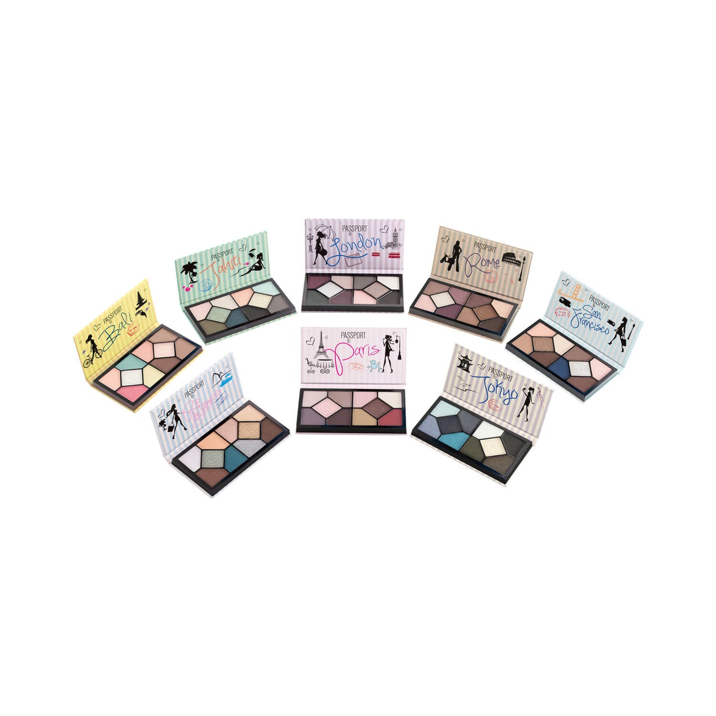 Coastal Scents Passport Palettes