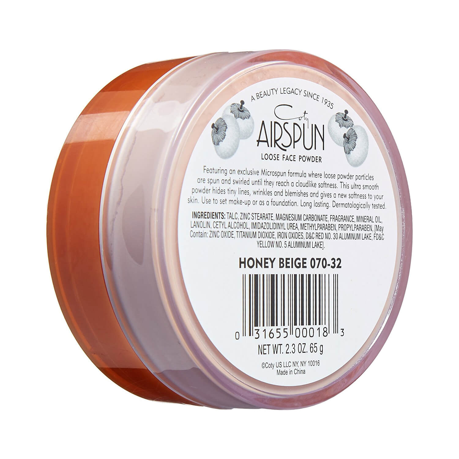 Coty Airspun Loose Face Powder Honey Beige