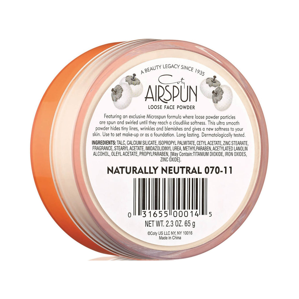 Coty Airspun Loose Face Powder Naturally Neutral