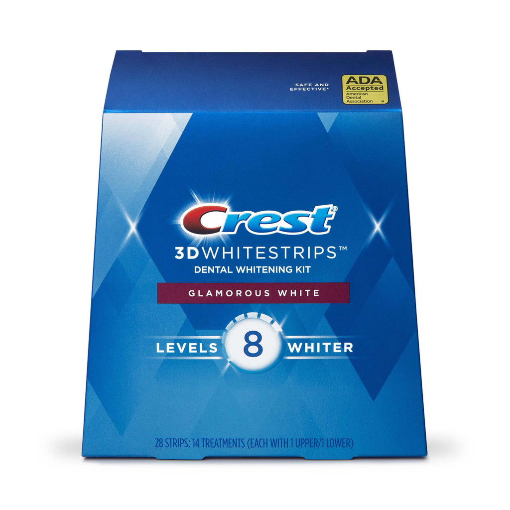 Crest 3D Whitestrips Glamorous White Teeth Whitening Kit 14 Treatments