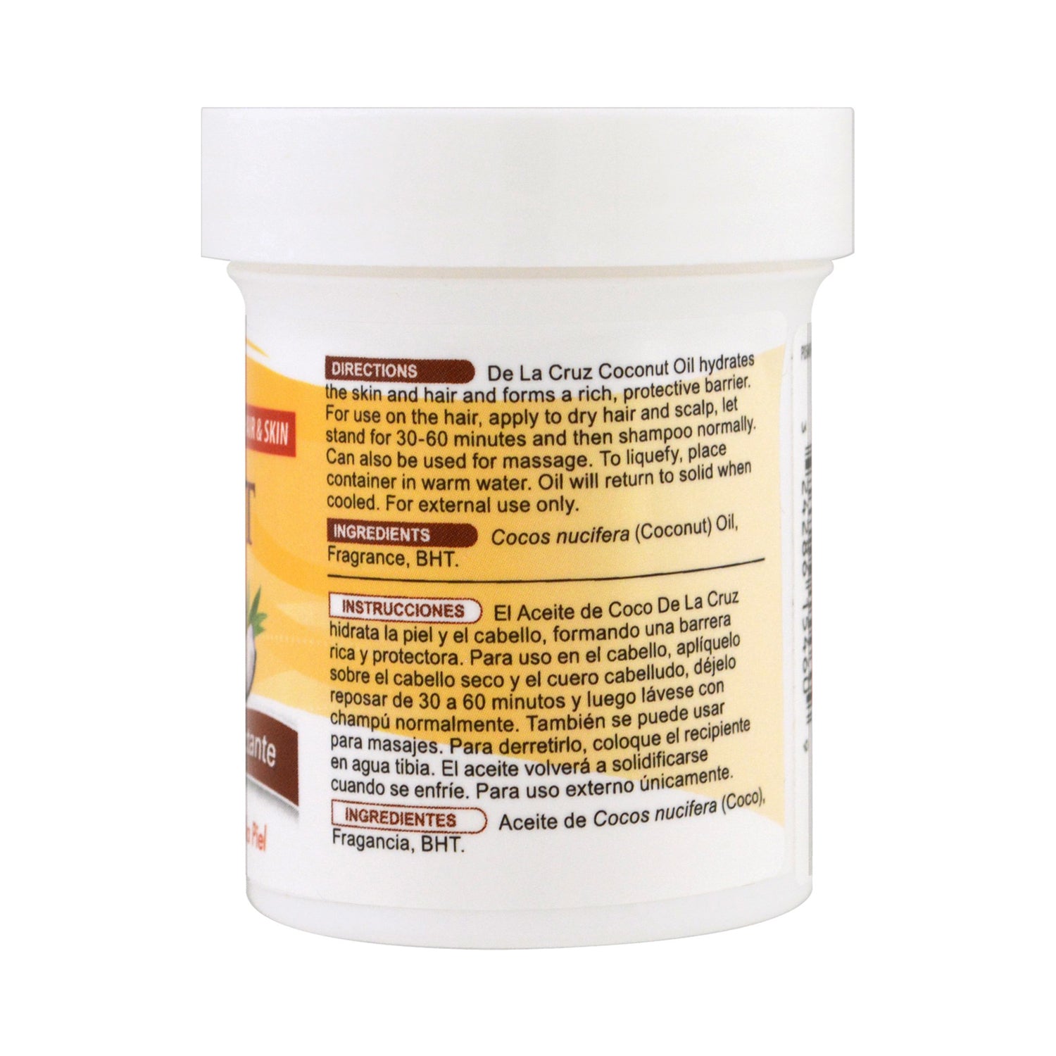 De La Cruz Coconut Oil Moisturizer 62.5g