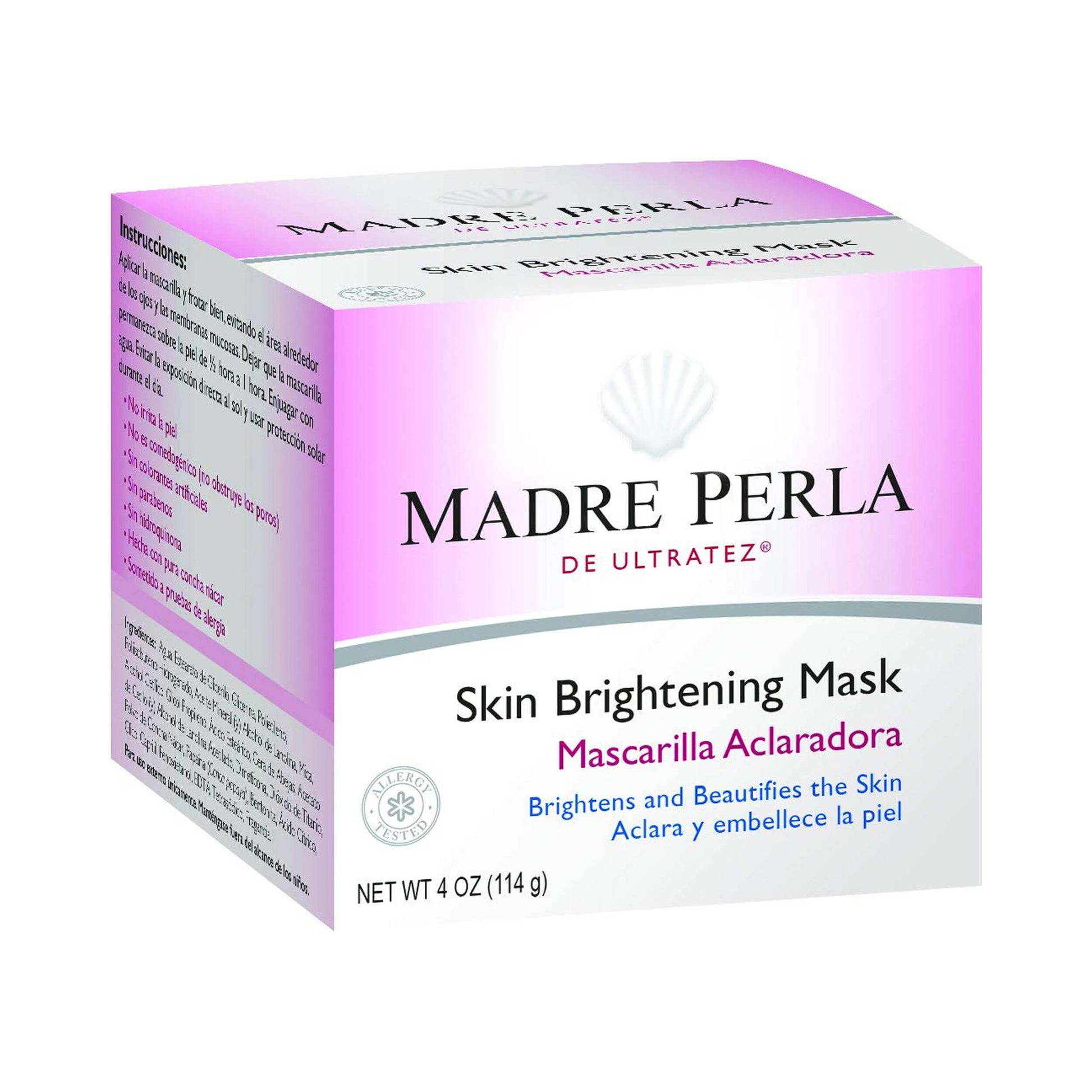 De La Cruz Madre Perla De Ultratez Skin Brightening Mask 114g