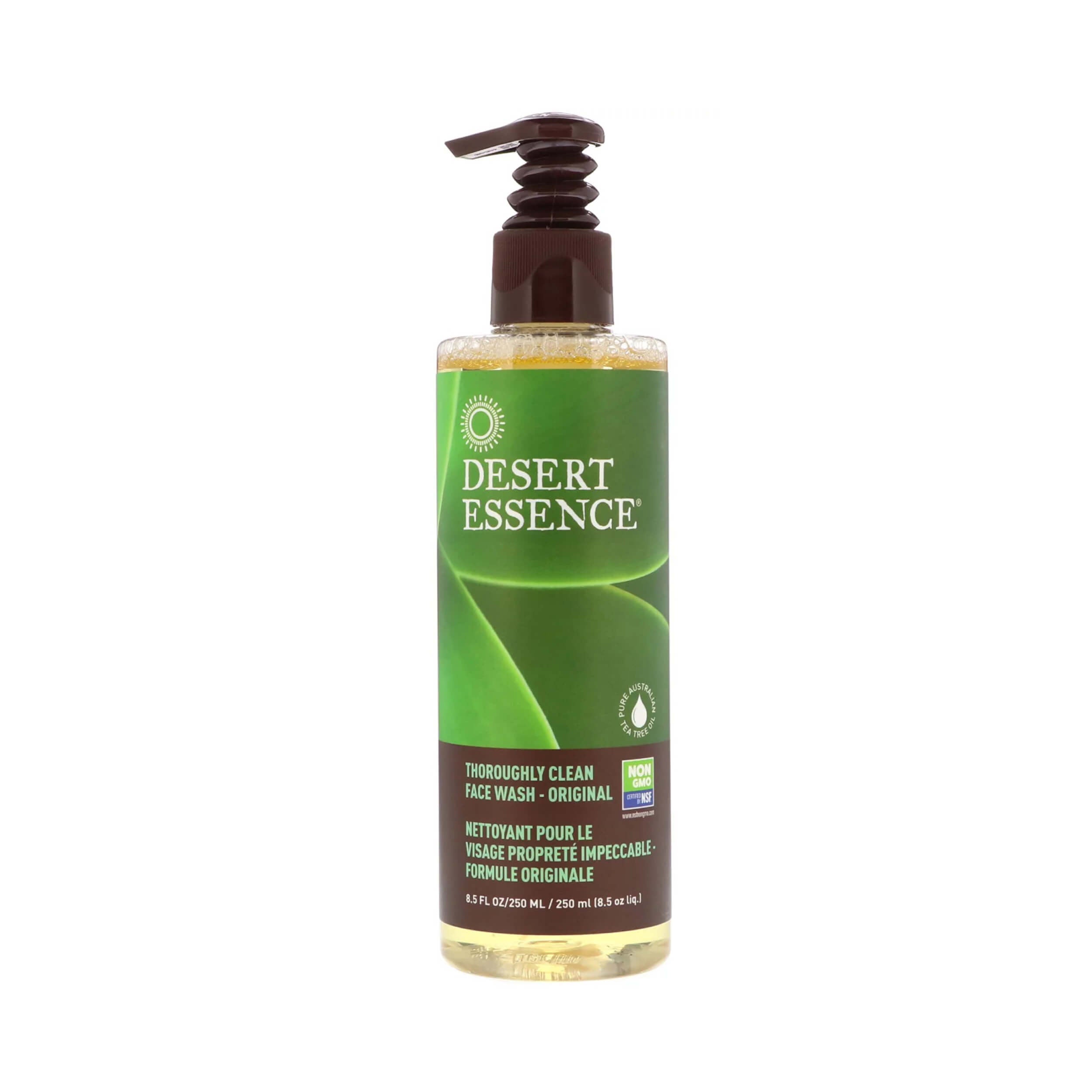 Desert Essence Thoroughly Clean Face Wash Original 250 mL