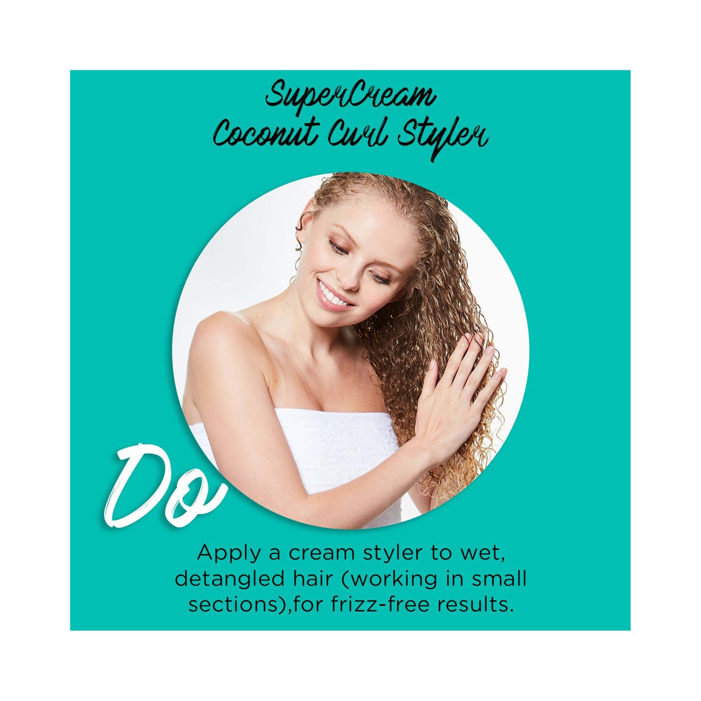 DevaCurl - SuperCream Coconut Curl Styler Define & Control 150 mL