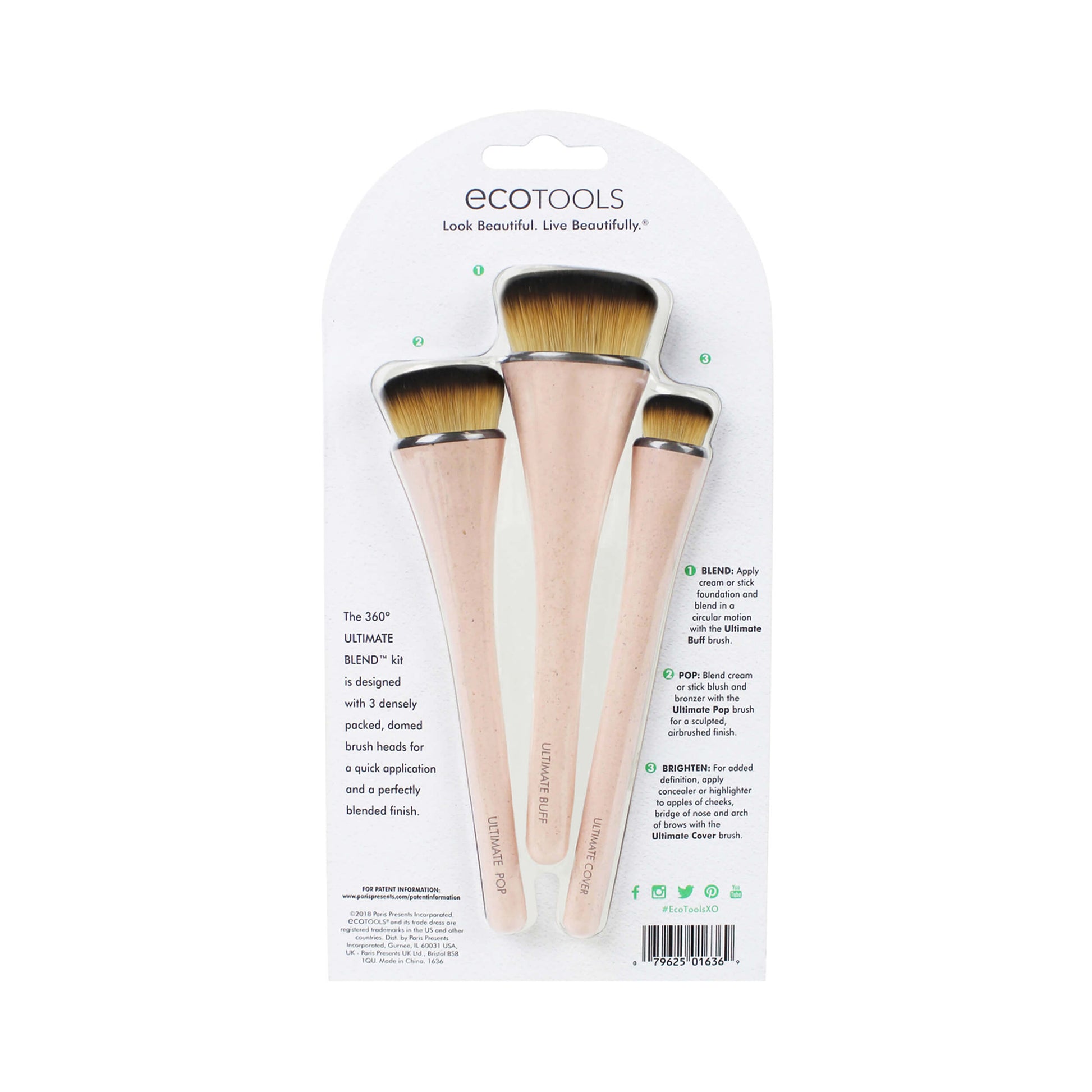 EcoTools 360 Ultimate Blend Brush Set